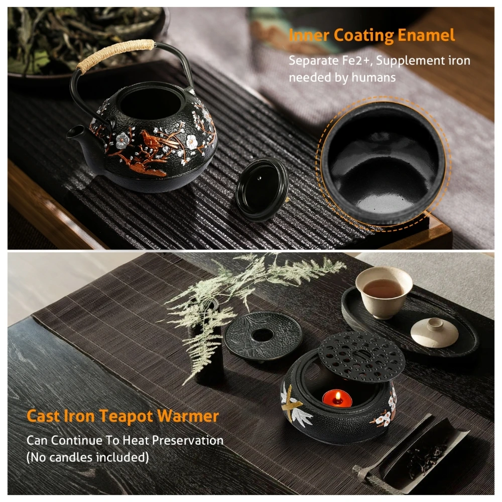 Cast Iron Teapot Set with Alco - огляд і ціна Cast Iron Teapot