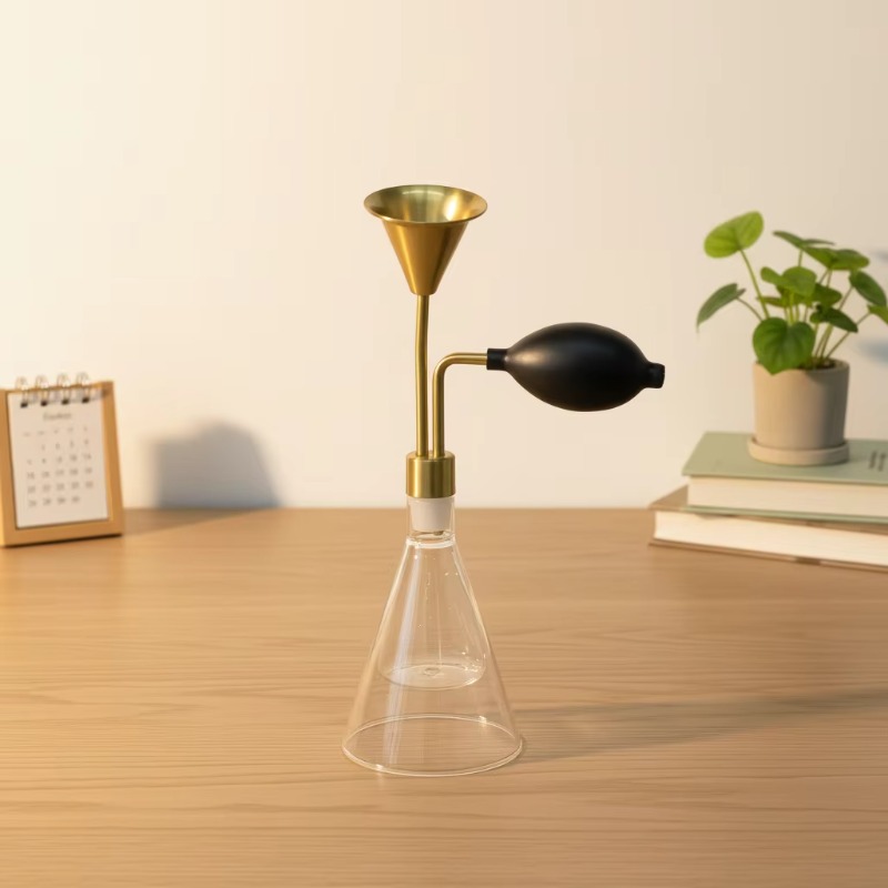 Bronze Glass Test Bottle 80‑30 - огляд і ціна Coffee Tea And Bean Leaf