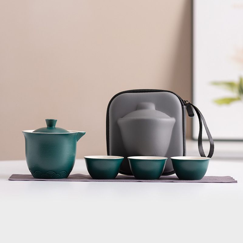 Ceramic Portable Travel Tea Se - огляд і ціна Gongfu Tea Set