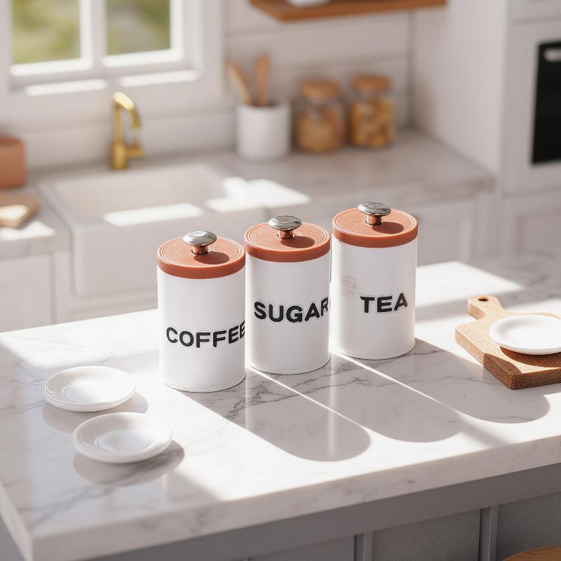 3Pcs 1/12 Dollhouse Tea Coffee - огляд і ціна Tea Coffee Utensils