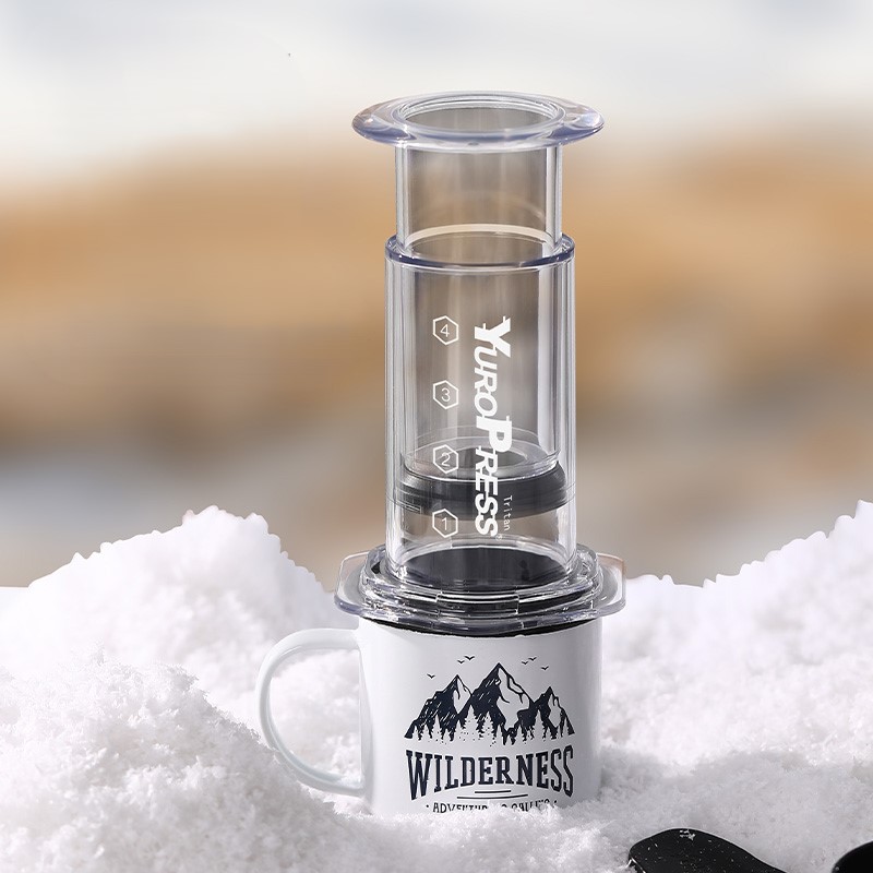 Yuropress Portable Espresso Co - огляд і ціна French Press Coffee & Tea