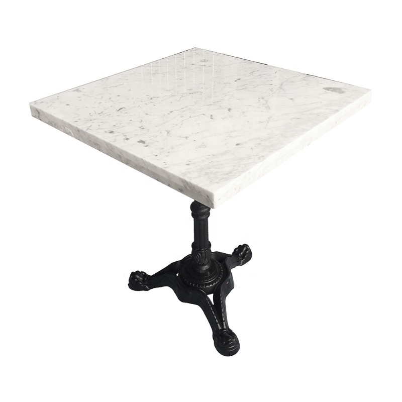 Round or square marble top met - огляд і ціна Coffee Or Tea Please