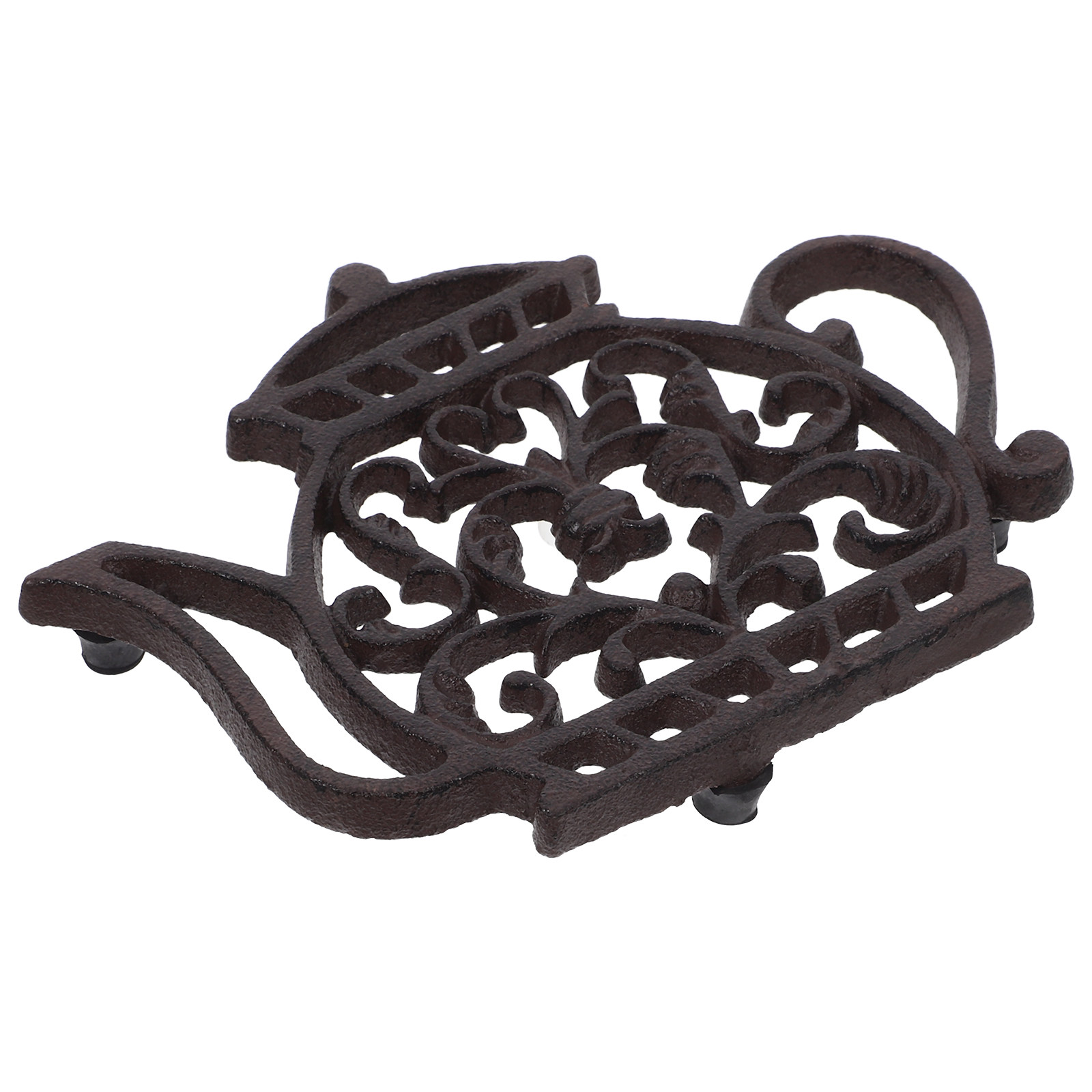Teapot Shaped Cast Iron Trivet - огляд і ціна Cast Iron Teapot