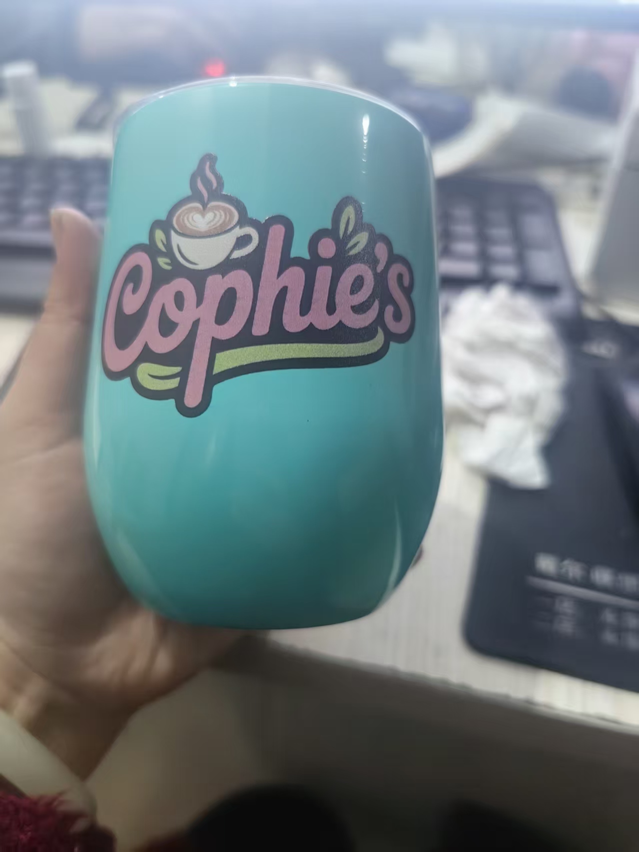 12oz egg mug Travel Coffee Mug - огляд і ціна Coffee Tea Equipment
